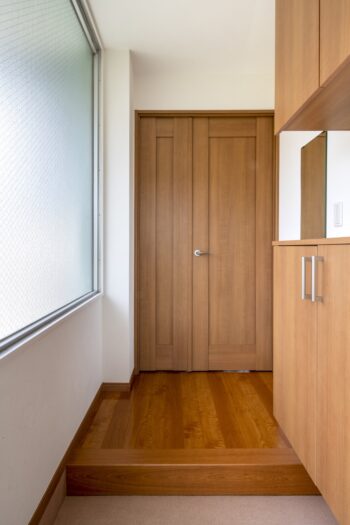 露木邸リノベーション後玄関